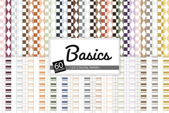 Basics Pattern Paper Bundle 60 Designs
