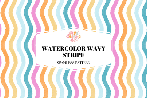 Exploring the Versatility of Summer Wavy Stripes Pattern