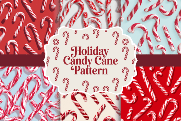 Holiday Candy Cane Pattern for Creative Projects