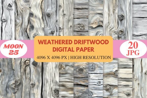 Weathered Driftwood Wood Textures: Elevate Your Creative Projects with Natural Charm